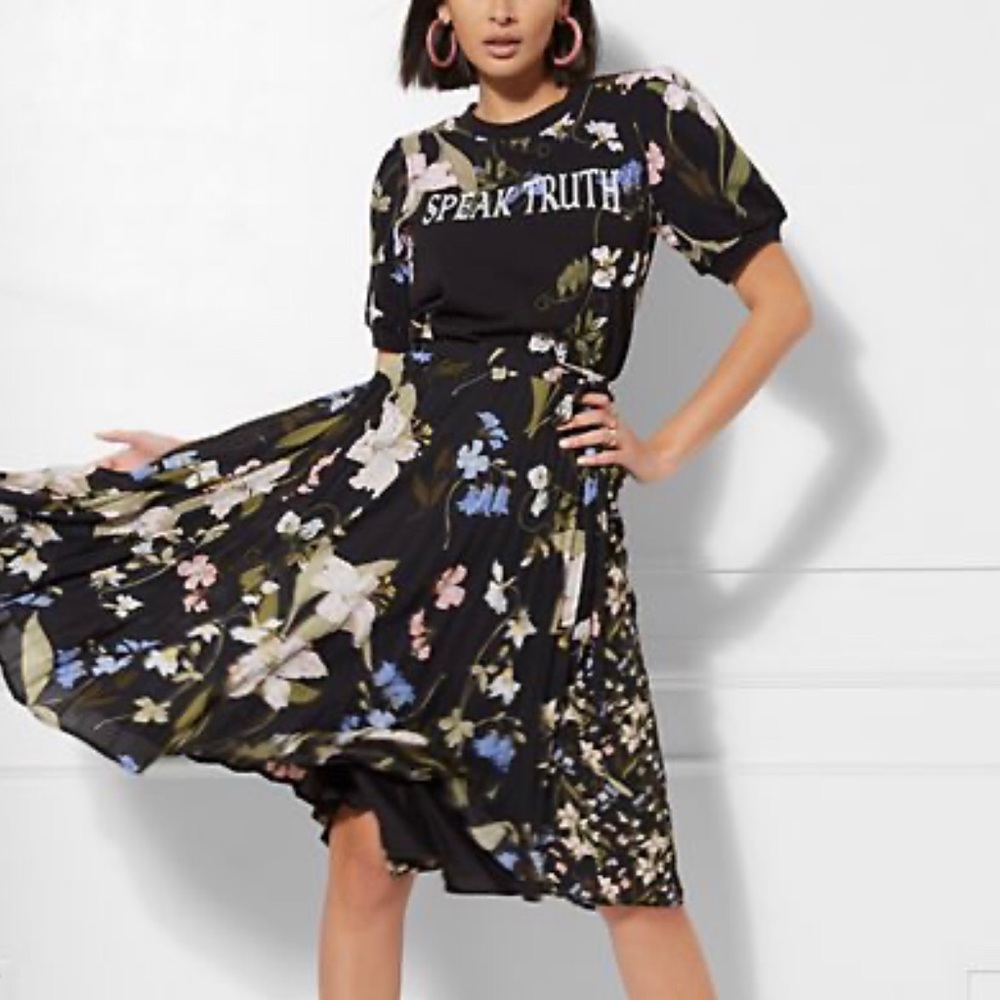 Floral Skirt worn once